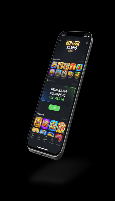 Bonver Kasino Kasino na smartphonu