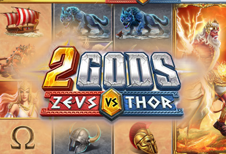 2 Gods Zeus vs Thor - 4ThePlayer slot at Bonver Kasino Casino