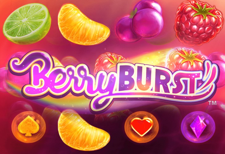 Berryburst - NetEnt slot at Bonver Kasino Casino