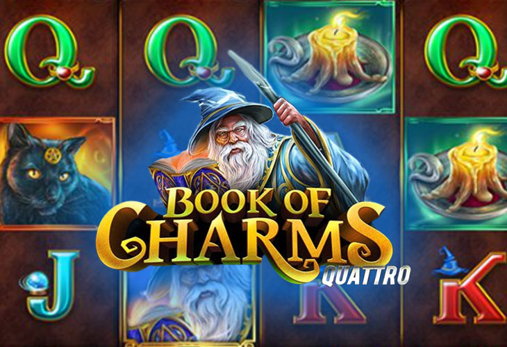 Book of Charms Quattro - Stakelogic slot at Bonver Kasino Casino