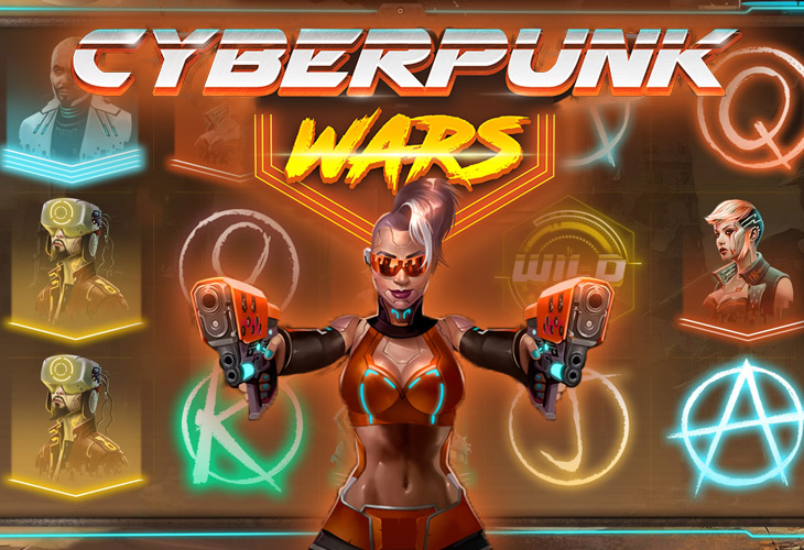 Cyberpunk Wars - Woohoo slot at Bonver Kasino Casino