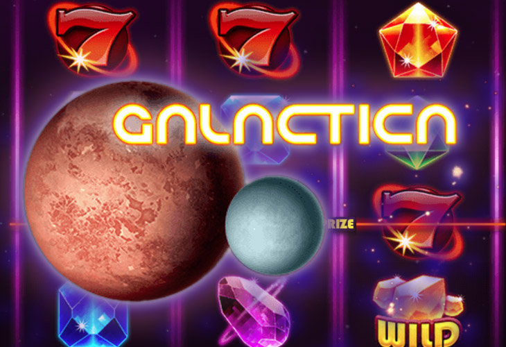 Galactica - MGA Games slot at Bonver Kasino Casino