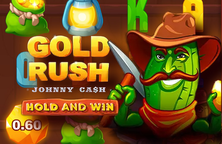 Gold Rush With Johnny Cash - BGaming slot at Bonver Kasino Casino