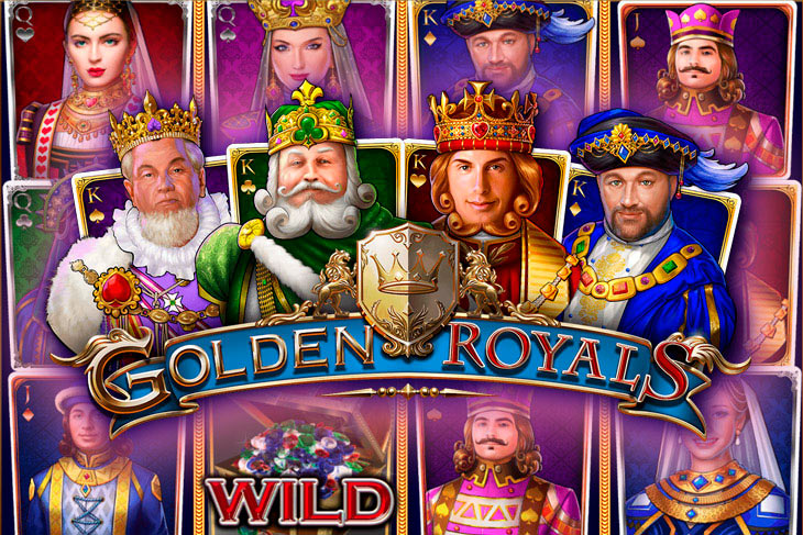 Golden Royals - Booming Games slot at Bonver Kasino Casino