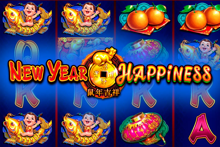 New Year Happiness - Ruby Play slot at Bonver Kasino Casino
