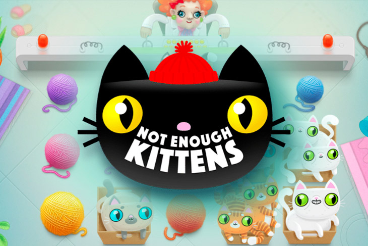 Not Enough Kittens - Thunderkick slot at Bonver Kasino Casino