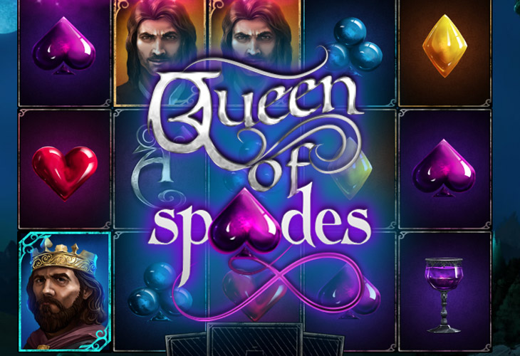 Queen Of Spades - Mascot slot at Bonver Kasino Casino