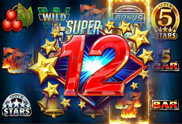 Super 12 Stars - Red Rake slot at Bonver Kasino Casino